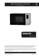 Sencor SMW 6520DSG Instruction Manual preview