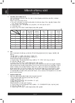 Preview for 38 page of Sencor SMW 7026 Instruction Manual