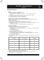 Preview for 47 page of Sencor SMW 7026 Instruction Manual