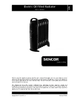 Sencor SOH 2107BK User Manual preview