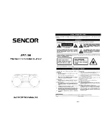 Sencor SPT 106 Instruction Manual preview