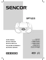 Предварительный просмотр 1 страницы Sencor SPT-225 User Manual