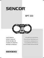 Sencor SPT 233 User Manual предпросмотр