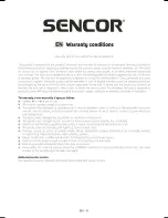 Preview for 12 page of Sencor SPT 233 User Manual