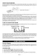 Предварительный просмотр 9 страницы Sencor SPT 3907 User Manual