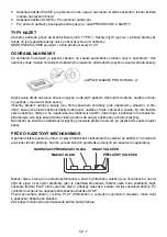 Предварительный просмотр 21 страницы Sencor SPT 3907 User Manual