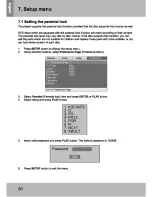 Предварительный просмотр 20 страницы Sencor SPV 2720 User Manual