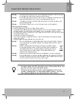 Предварительный просмотр 3 страницы Sencor SPV-6712 User Manual