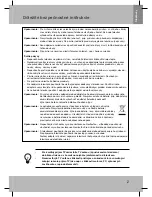 Предварительный просмотр 35 страницы Sencor SPV-6712 User Manual