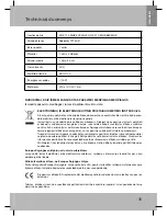 Предварительный просмотр 113 страницы Sencor SPV-6712 User Manual