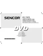 Sencor SPV 7766TD User Manual preview