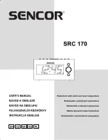 Sencor SRC 170 User Manual preview