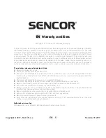 Предварительный просмотр 6 страницы Sencor SRD 1100 User Manual