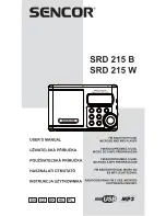 Sencor SRD 15 B User Manual preview