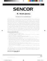 Preview for 79 page of Sencor SRD 6600 DAB+ User Manual