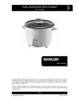 Sencor SRM 1500WH User Manual preview