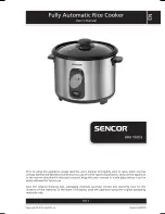 Sencor SRM 1800SS User Manual предпросмотр