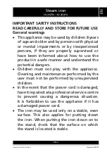 Preview for 3 page of Sencor SSI 2027BL User Manual