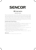 Preview for 37 page of Sencor SSK 361 User Manual