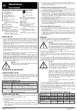 Предварительный просмотр 7 страницы Sencor STM 3725BL Translation Of The Original Manual