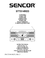 Sencor STT014RED Instruction Manual preview