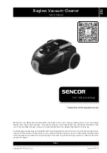 Sencor SVC 1030 Cat & Dog User Manual предпросмотр