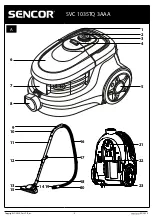 Предварительный просмотр 3 страницы Sencor SVC 1035TQ 3AAA Translation Of The Original Manual