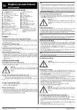 Предварительный просмотр 5 страницы Sencor SVC 1035TQ 3AAA Translation Of The Original Manual