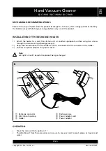 Предварительный просмотр 5 страницы Sencor SVC 190B User Manual