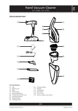 Предварительный просмотр 3 страницы Sencor SVC 220BL User Manual