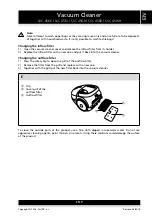 Предварительный просмотр 9 страницы Sencor SVC 45BK User Manual