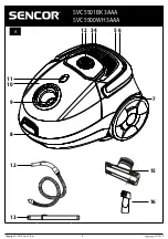 Предварительный просмотр 4 страницы Sencor SVC 5501BK 3AAA Original Manual