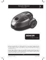 Sencor SVC 660RD User Manual preview