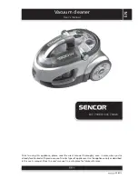 Предварительный просмотр 1 страницы Sencor SVC 730RD User Manual