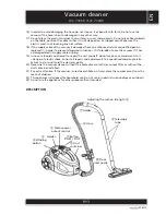 Предварительный просмотр 3 страницы Sencor SVC 730RD User Manual