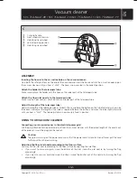 Preview for 5 page of Sencor SVC 7CA-NAA1-09 User Manual