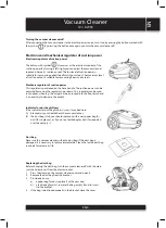 Preview for 5 page of Sencor SVC 820BK User Manual