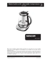 Предварительный просмотр 1 страницы Sencor SWK 1280SS User Manual