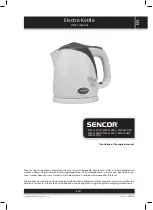 Sencor SWK 1501GR User Manual preview