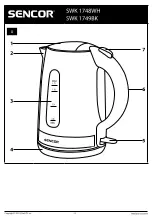 Предварительный просмотр 4 страницы Sencor SWK 1748WH Manual