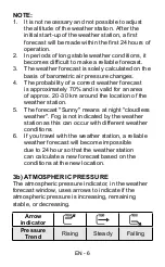 Preview for 7 page of Sencor SWS 135 User Manual