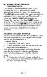 Preview for 9 page of Sencor SWS 135 User Manual