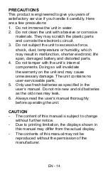 Preview for 15 page of Sencor SWS 135 User Manual