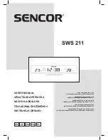 Sencor SWS 211 User Manual preview