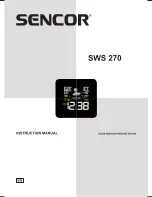 Sencor SWS 270 Instruction Manual предпросмотр