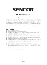 Preview for 43 page of Sencor SWS 9898 User Manual