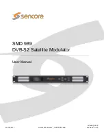 Sencore SMD 989 User Manual preview