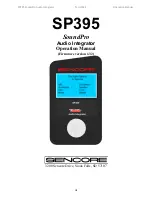 Preview for 3 page of Sencore SP395 Operation Manual