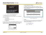 Preview for 4 page of Sencore TSS 6220 Quick Start Manual