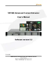 Sencore VB7880 User Manual preview